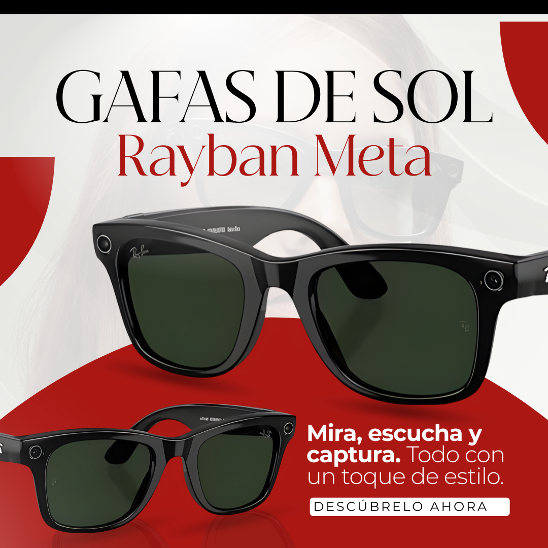 PROMOCIÓN 2026 - 50% DESCUENTO GAFAS META RAYBAN WAYFARER GEN 2 TT - NOVEDAD EN GUATEMALA