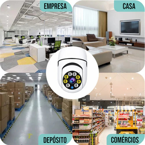 EQUIPO DE SEGURIDAD 360° / PARA EXTERIOR! IP66 RESISTENCIA AL AGUA Y EL POLVO APP V380 PRO