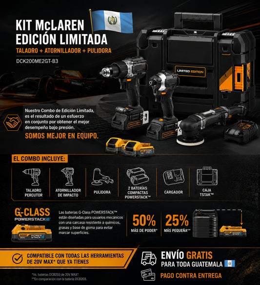 EDICIÓN RACING (EDICIÓN LIMITADA) - Taladro Atornillador + Pulidora
