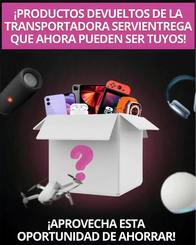 CAJA MISTERIOSA EDICIÓN IPHONE 17 2026 - SOLO HOY 50% DESCUENTO REMATE 2025 (Últimas Unidades)