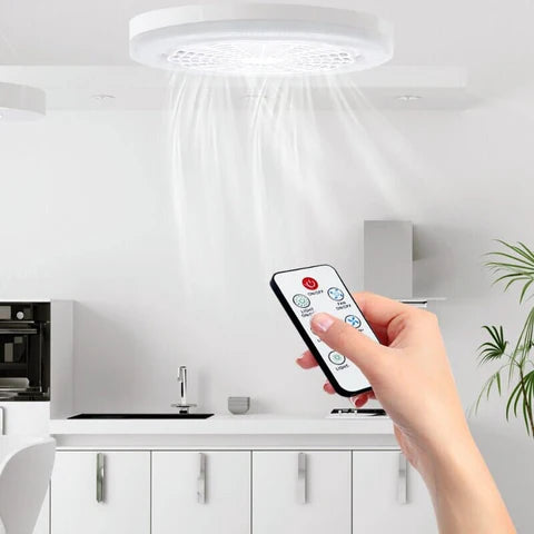 Ventilador Inteligente de LED 2 en 1 TurboMax™ - [SUPER POTENTE]