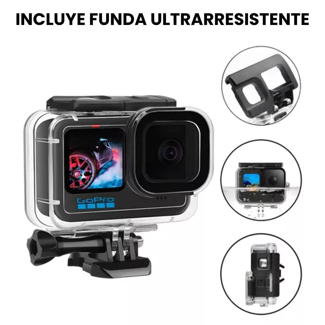 CÁMARA GOPRO HERO 13 BLACK + FUNDA ULTRARRESISTENTE REGALO